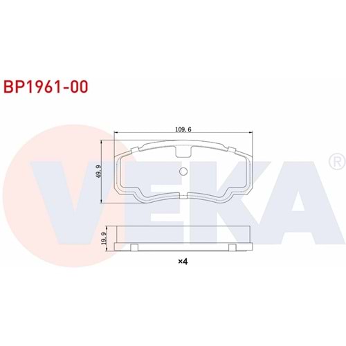 Disk Balata Fiat Ducato, Peugeot Boxer, Citroen Jumper Arka -