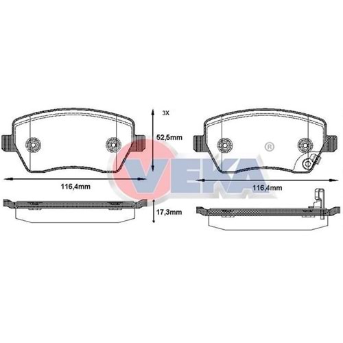 Disk Balata Suzuki Swift III (MZ,EZ) 1.3i, Geely Ön -