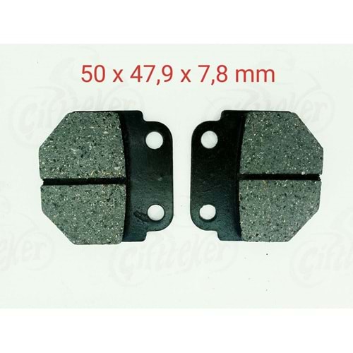 486 DİSK BALATA ÖN MONDİAL KT125
