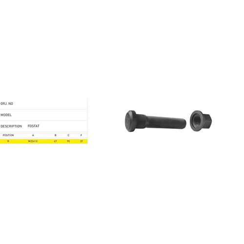 GİGİAND DİNGİL 95 MM BİJON - EKERSAN