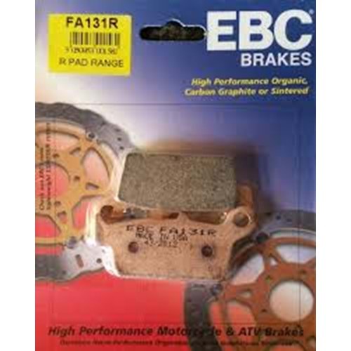 131 EBC SİNTERLİ BALATA CR125, CR250, XR400, XR650, YZ400 F (FA131R)