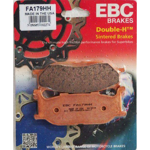 179 EBC SİNTERLİ ÖN FREN BALATASI KYMCO AK550 17-20 , XVS650 DRAG STAR , XV750 VİRAGO (FA179HH)
