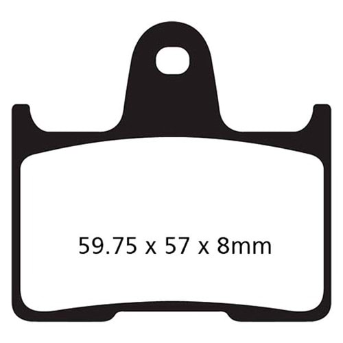 254 EBC YARI SİNTERLİ ARKA FREN BALATASI HARLEY DAVIDSON 883/1200 ROADSTAR 14-20