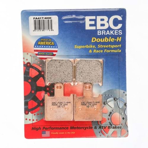 369 EBC SİNTERLİ BALATA (FA369-4HH) ZX6R ZX10R ZX12R GSXR1000
