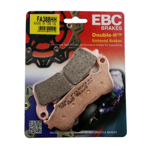 388 EBC SİNTERLİ BALATA ÖN AN125, AN250, CBR250 R, CB600, XL1000 (FA388HH)