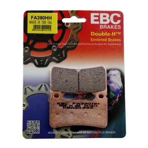 390 EBC SİNTERLİ BALATA ÖN CBR600 RR, CB1000 R, CBR1000 RR, VFR800 F (FA390HH)