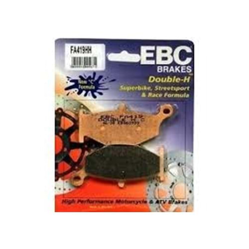 419 EBC ARKA SİNTERLİ BALATA GSXR 600, GSXR 750, GSXR 1000, GSXR 1300, DL 1000 (FA419HH)