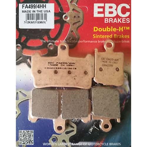 499 EBC SİNTERLİ BALATA HONDA VFR 1200 10-14, VFS 1200 10-14 (FA499/4HH)