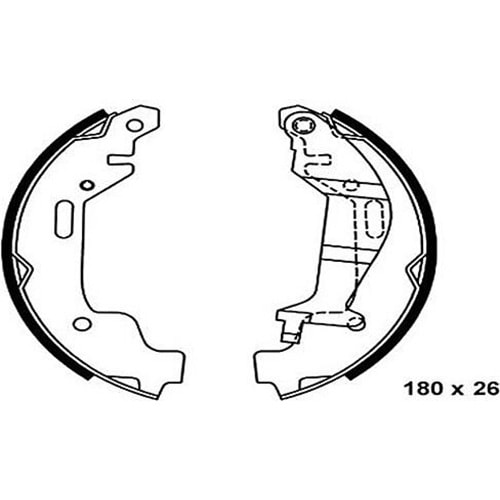 KampAna Balata Opel Agila Arka - FeRODO