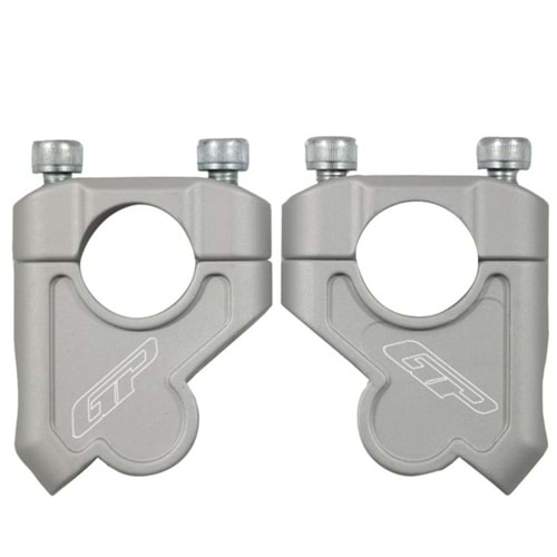 GP Kompozit BMW R 1200 GS / ADV 2004-2011 Uyumlu Gidon Yükseltme Gri