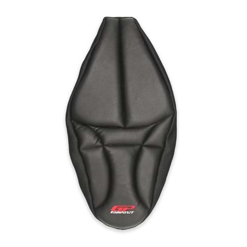 GP Kompozit Honda PCX 125 / 150 2014-2025 Uyumlu Fileli Motosiklet Konfor Sele Kılıfı Siyah