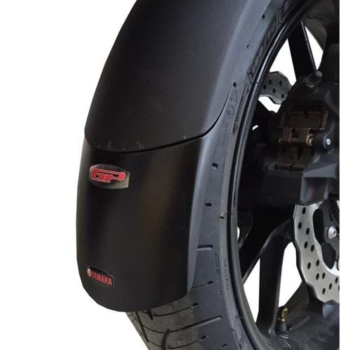 GP Kompozit Yamaha MT-07 Tracer 2016-2023 Uyumlu Ön Çamurluk Uzatma Siyah