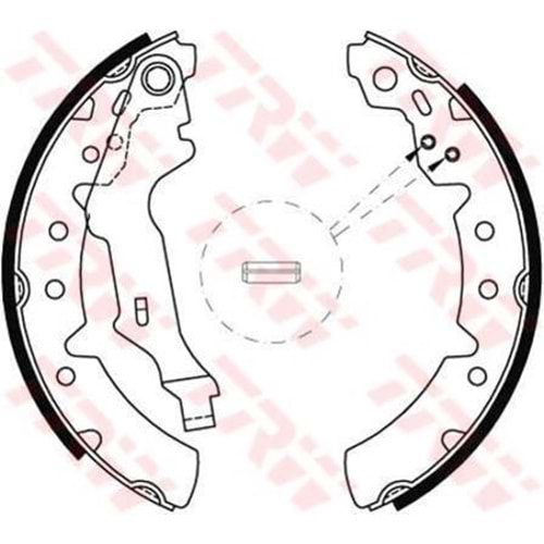 Kampana Fren Balata Toyota Carina E 92-97, Corolla AE111, AE112 98-02