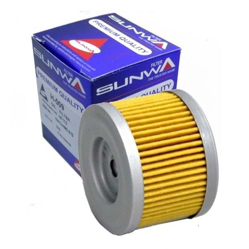 113 SUNWA H-009 YAĞ FİLTRESİ HONDA ATV, HONDA CBF 125, VT 125, XL 125, CBF 250 04-06