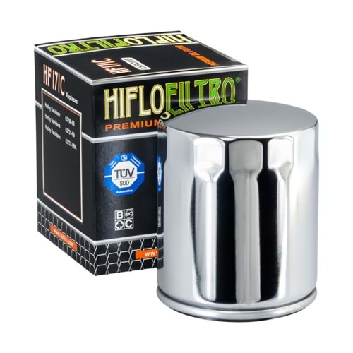 171 YAĞ FİLTRESİ KROM Harley Davidson - HIFLO HF171C