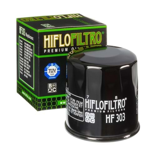 303 YAĞ FİLTRESİ VFR400, CBF500, CB600, ZX6, KLE650, Z1000 HIFLO HF303