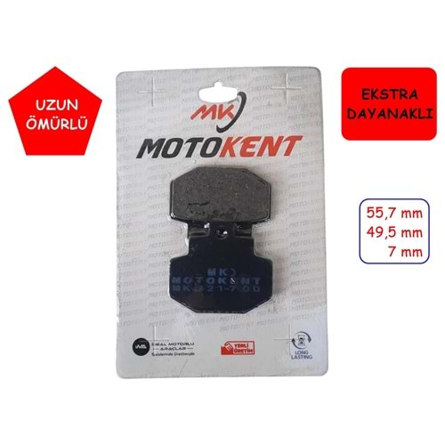 321 ARKA FREN DİSK BALATASI MTK VESPA 946 RED GTS 125-150-250-300 PİAGGİO FLY 150