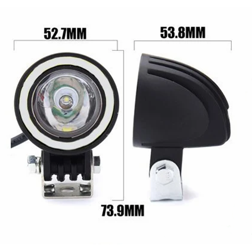 Knmaster C15 Motosiklet Led Sis Farı Yuvarlak - Takım Fiyatıdır