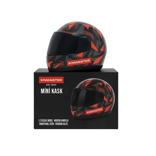 KNMASTER MİNİ KEDİ KÖPEK KASKI 1.2 ÖLÇEKLİ MODERN KAMUFLAJ MODELİ