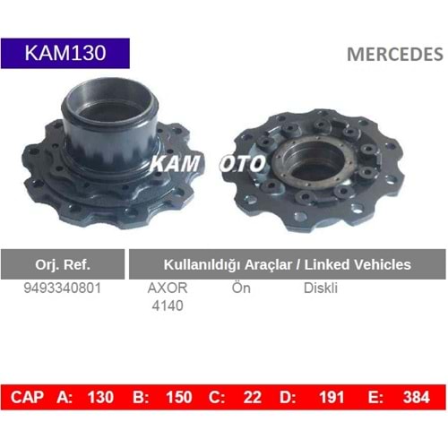 PORYA MERCEDES 41/40 ÖN DİSKLİ