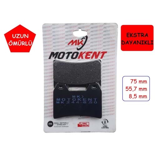 244 ÖN FREN DİSK BALATASI MTK KTM 790-1190-1290, YAMAHA XT 660 X, APRİLİA RS 250