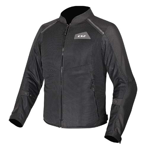 LS2 Breeze Yazlık Motosiklet Montu Siyah