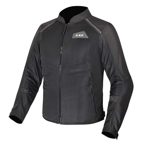 LS2 Breeze Yazlık Motosiklet Montu Siyah - M Beden