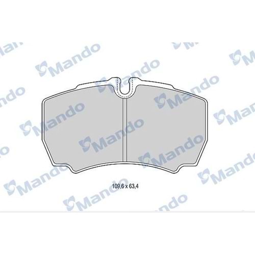 Disk Balata Ford Transit, Iveco Daily III Arka - MANDO