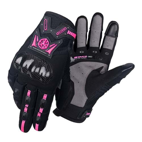 MOTOSİKLET ELDİVENİ KADIN YAZLIK CARBON - MC20W - SCOYCO