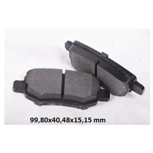 Disk Balata Chery Omoda 5, Tiggo 7, 8 Pro, Arka