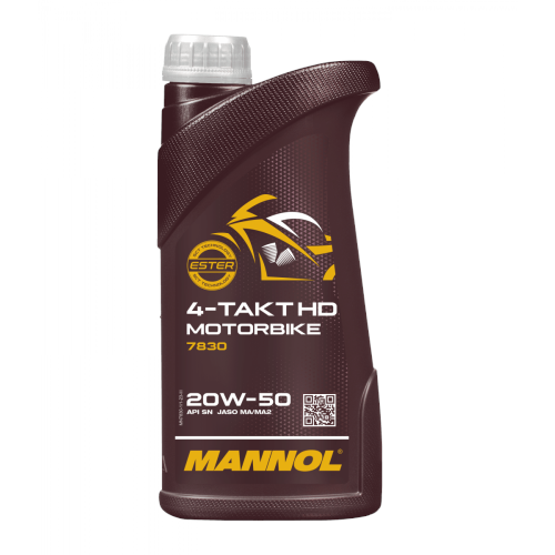 MANNOL 7830-1 4-TAKT MOTORBIKE HARLEY DAVIDSON 20W-50 1L