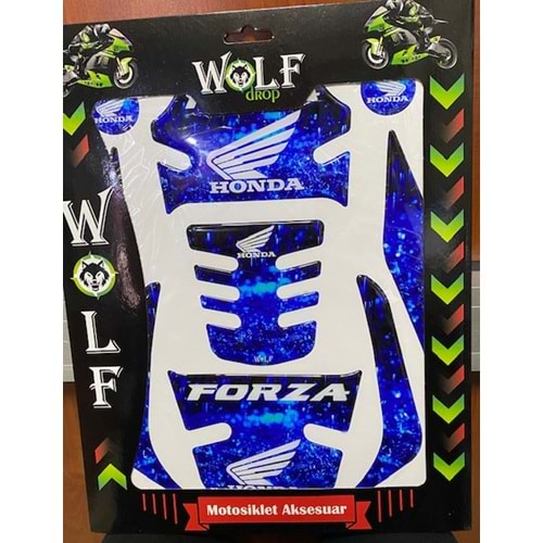 STİCKER HONDA FORZA SET - MAVİ