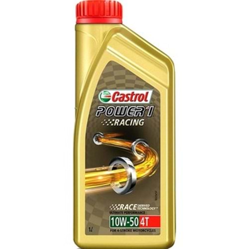 CASTROL 10W/50 4T POWER 1 RACİNG 1 LT