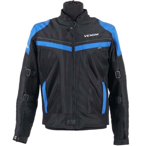 Motosiklet Montu Dynamıc Pro Dört Mevsim Mavi Siyah