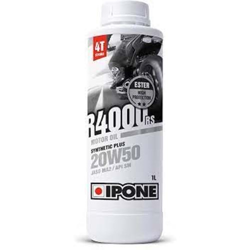 IPONE R4000 RS 20W/50 SENTETİK MOTOR YAĞI 1LT