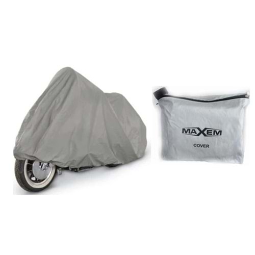 MAXEM MOTOSİKLET BRANDASI - GRİ - 3XL - 800CC VE ÜZERİ