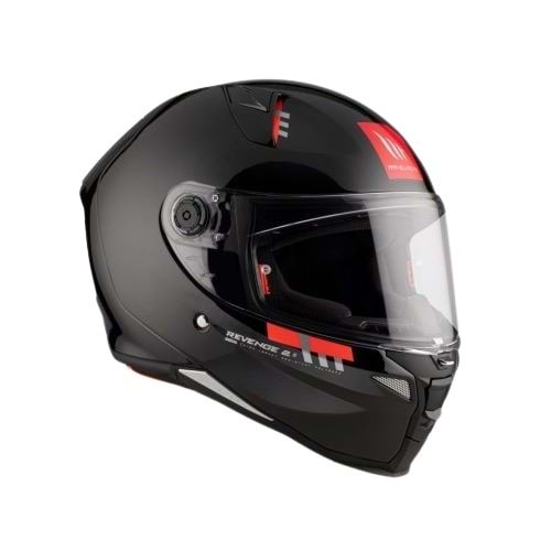 Kask Mt Revenge 2 S Solıd A1 Parlak Siyah - XXL
