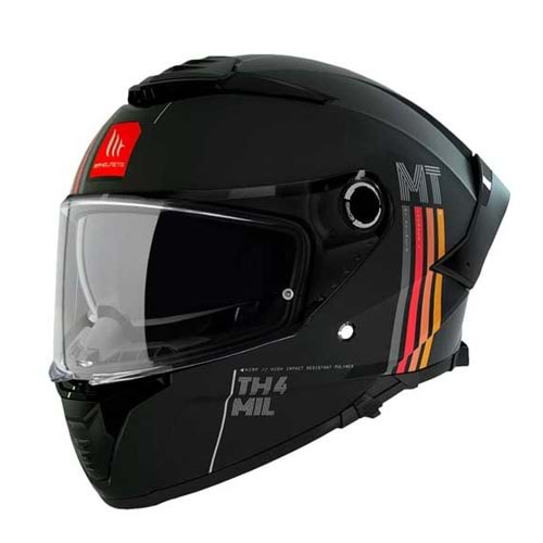 Kask Mt Thunder 4 Sv Mıl C2 Mat Siyah