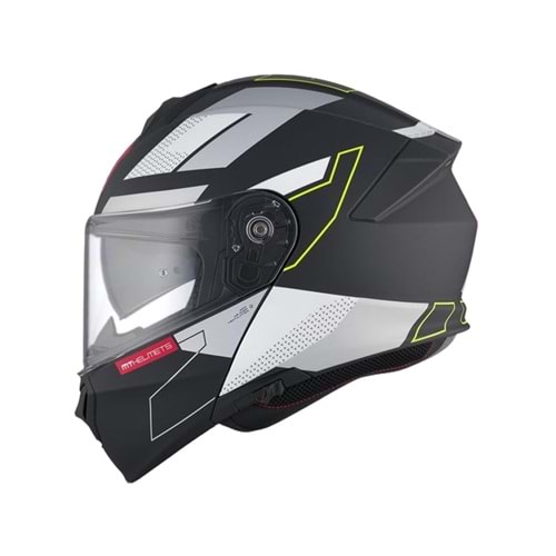 MT Kask Genesis Sv B2 Talo Mat Siyah Gri - S Beden
