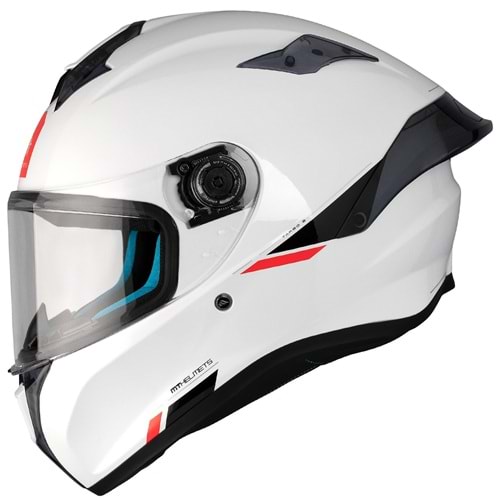 Kask Mt Targo S Solıd A0 Mat İnci Beyaz