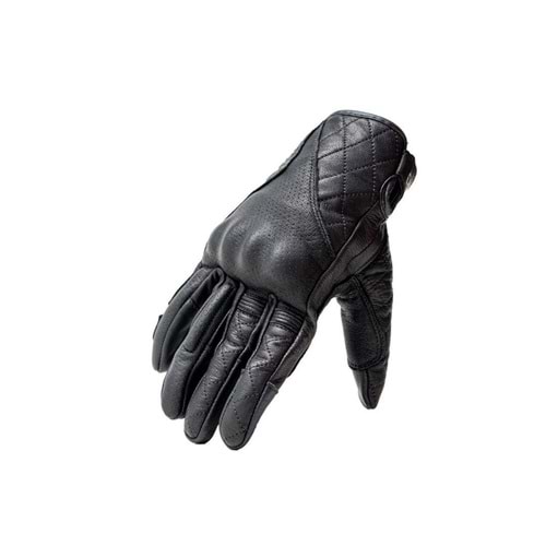 Nukrotech Perfor 2 Motosiklet Eldiveni Deri - SİYAH - M