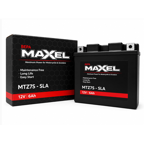 MAXEL MTZ7S-SLA 12V-6 AMPER 90 CCA BAKIMSIZ AKÜ