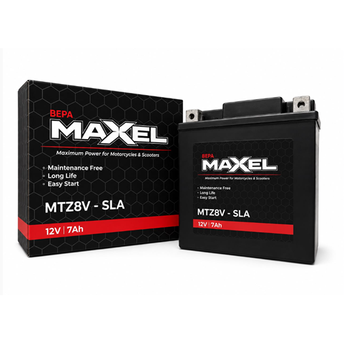 MAXEL MTZ8V-SLA 12V-7 AMPER 85 CCA BAKIMSIZ AKÜ