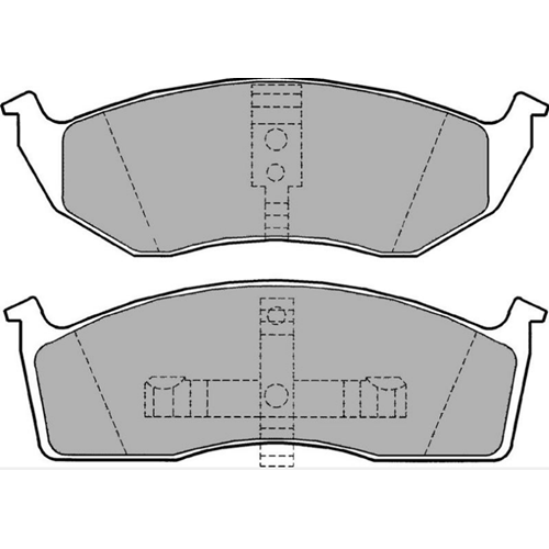 Disk Balata Chrysler Neon, Voyager Concordee Ön -