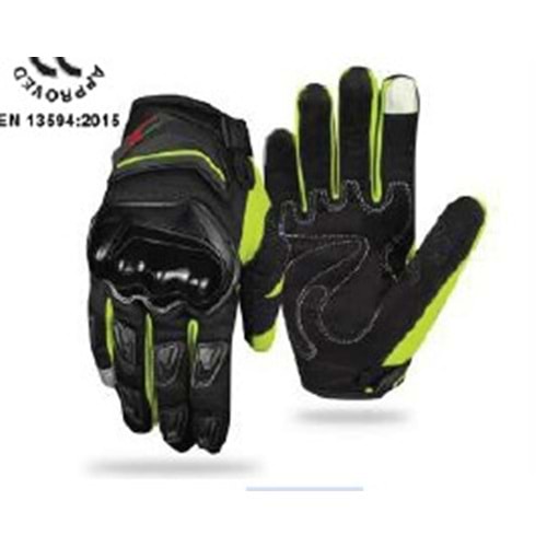 FORTE GT RS1903 MOTOSİKLET ELDİVENİ YEŞİL