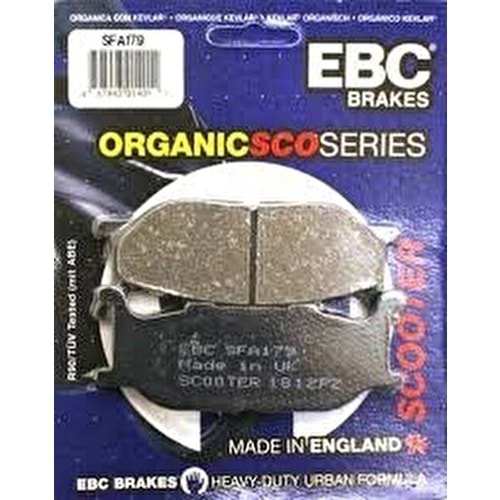 179 EBC ORGANİK BALATA ÖN XVS650, YP400 (SFA179)