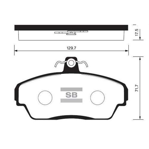 Disk Balata Honda Rover 820-825 TURBO Ön - SANGSIN