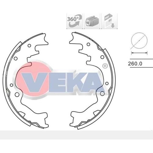 KampAna Balata Mazda B2500, B2200 88-01 -