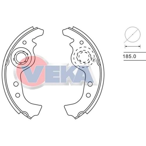 KampAna Balata Fiat Uno 60, Seat Terra -