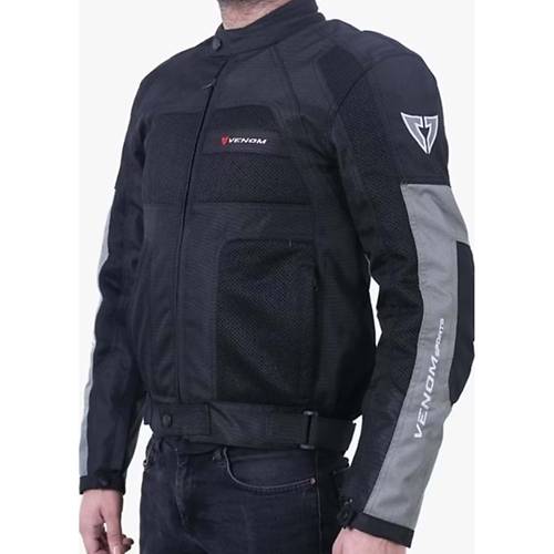 Venom Dynamıc Motosiklet Montu Fileli Siyah